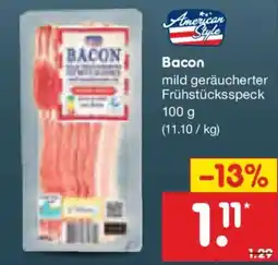 Netto Marken-Discount American Style Bacon Angebot