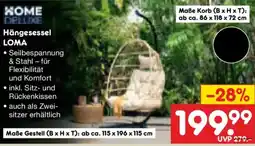 Netto Marken-Discount Hängesessel LOMA Angebot