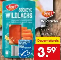 Netto Marken-Discount Sea! Sockeye Wildlachs Angebot