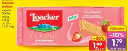 Netto Marken-Discount Loacker Classic Strawberry Angebot
