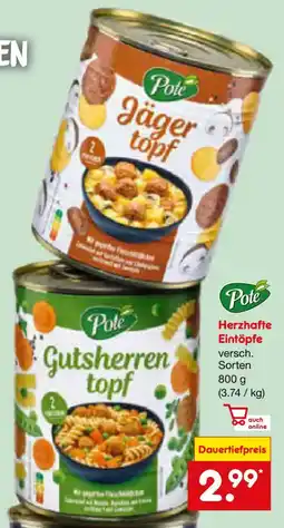 Netto Marken-Discount Pote Herzhafte Eintöpfe Angebot