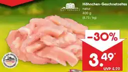 Netto Marken-Discount Hähnchen-Geschnetzeltes natur GUT PONHOLZ Angebot