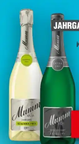 Handelshof Mumm & Co. Jahrgangssekt Angebot