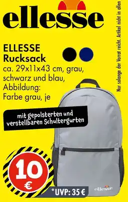 TEDi ELLESSE Rucksack Angebot