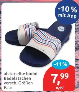 Budni Alster elbe budni badelatschen Angebot