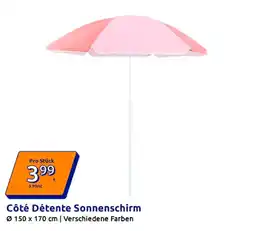 Action Côté détente sonnenschirm Angebot