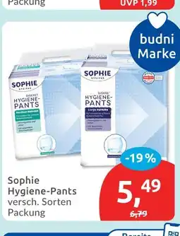 Budni Sophie hygiene-pants Angebot
