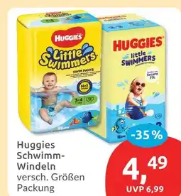 Budni Huggies schwimmwindeln Angebot