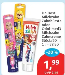 Budni Dr. best milchzahn zahnbürste Angebot