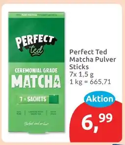 Budni Perfect ted matcha pulver sticks Angebot