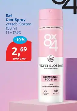 Budni 8x4 deo-spray Angebot
