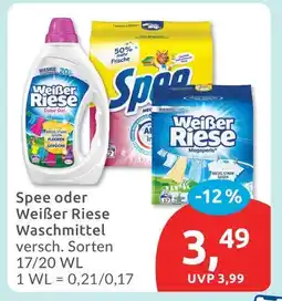 Budni Spee oder weißer riese waschmittel Angebot