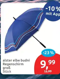 Budni Alster elbe budni regenschirm Angebot
