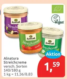 Budni Alnatura streichcreme Angebot