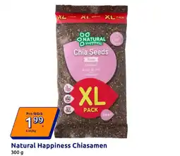 Action Natural happiness chiasamen Angebot