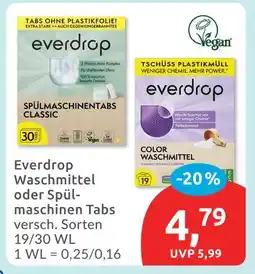 Budni Everdrop waschmittel Angebot