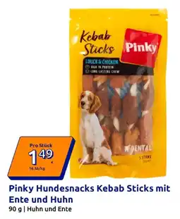 Action Pinky hundesnacks kebab sticks Angebot