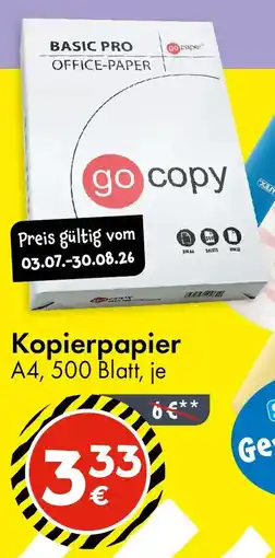 TEDi Kopierpapier Angebot
