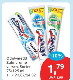 Budni Odol-med3 zahncreme Angebot