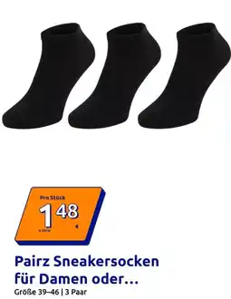 Action Pairz sneakersocken für damen Angebot