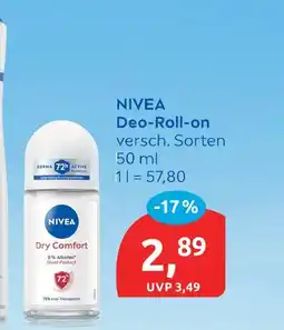 Budni Nivea deo-roll-on Angebot