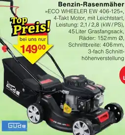 Wiglo Wunderland Gude Benzin-Rasenmäher Angebot