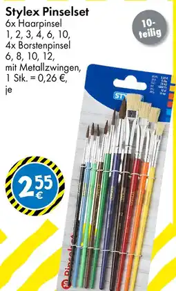 TEDi Stylex Pinselset Angebot