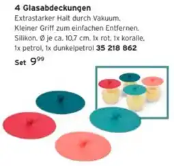 Tchibo 4 Glasabdeckungen Angebot