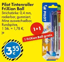 TEDi Pilot Tintenroller Frixion Ball Angebot