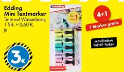 TEDi Edding Mini Textmarker Angebot
