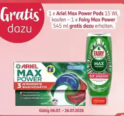 Rossmann Ariel Max Power Angebot