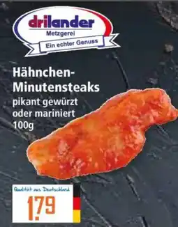 Klaas und Kock drilander Hähnchen-Minutensteaks Angebot