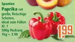 Klaas und Kock Spanien Paprika rot Angebot