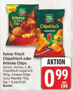NP Discount funny-frisch Chipsfrisch oder Intense Chips Angebot