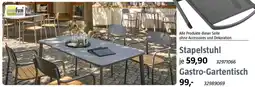 Bauhaus Stapelstuhl sunfun Angebot
