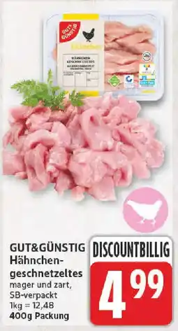 NP Discount GUT&GÜNSTIG Hähnchengeschnetzeltes Angebot