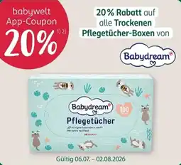 Rossmann Babydream Pflegetücher Angebot