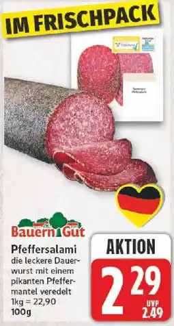 NP Discount BauernGut Pfeffersalami Angebot