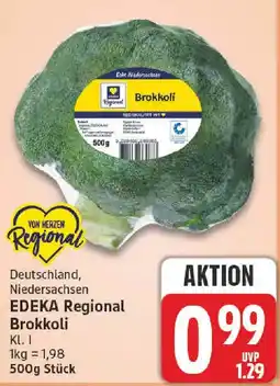 NP Discount EDEKA Regional Brokkoli Angebot