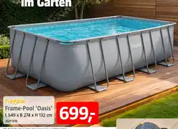 Bauhaus Funsicle Frame-Pool 'Oasis' Angebot