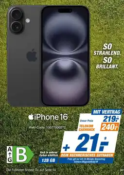 Expert iPhone 16 Angebot