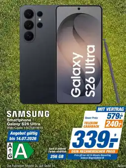 Expert SAMSUNG Smartphone Galaxy S26 Ultra Angebot