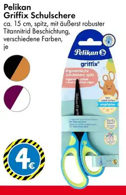 TEDi Pelikan Griffix Schulschere Angebot