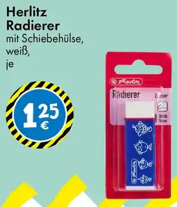 TEDi Herlitz Radierer Angebot