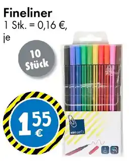 TEDi einhorn Fineliner Angebot
