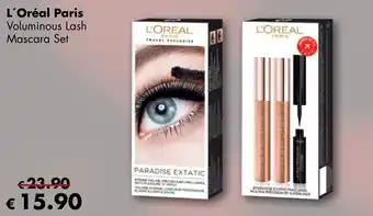 Travel Free L'Oréal Paris Voluminous Lash Mascara Set Angebot