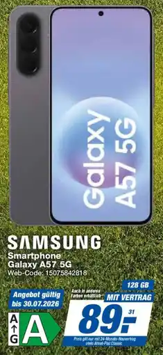 Expert SAMSUNG Smartphone Galaxy A57 5G Angebot