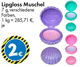 TEDi Lipgloss Muschel Angebot