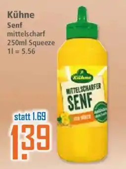 Klaas und Kock Kühne Senf mittelscharf Angebot
