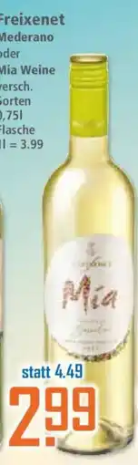 Klaas und Kock Freixenet Mia Weine Angebot